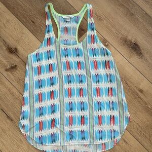 American Eagle flowy Aztec Tank